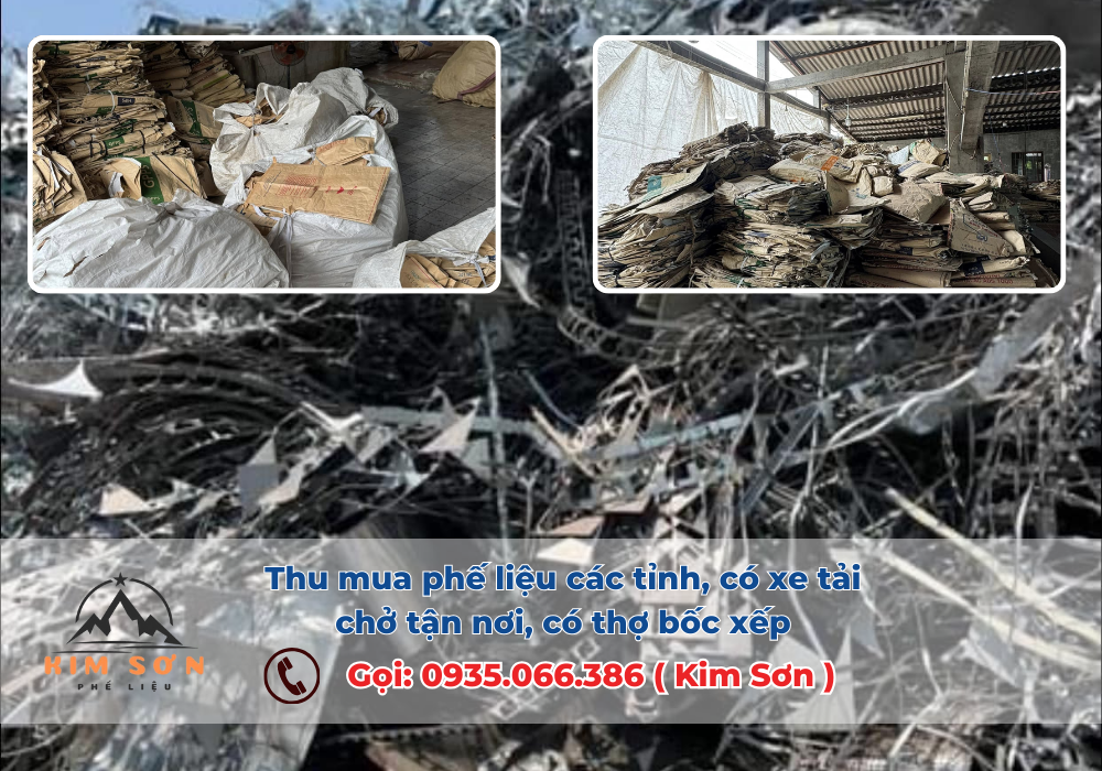 Đô Thị hợp tác cùng Kim Sơn thu mua phế liệu tận nơi