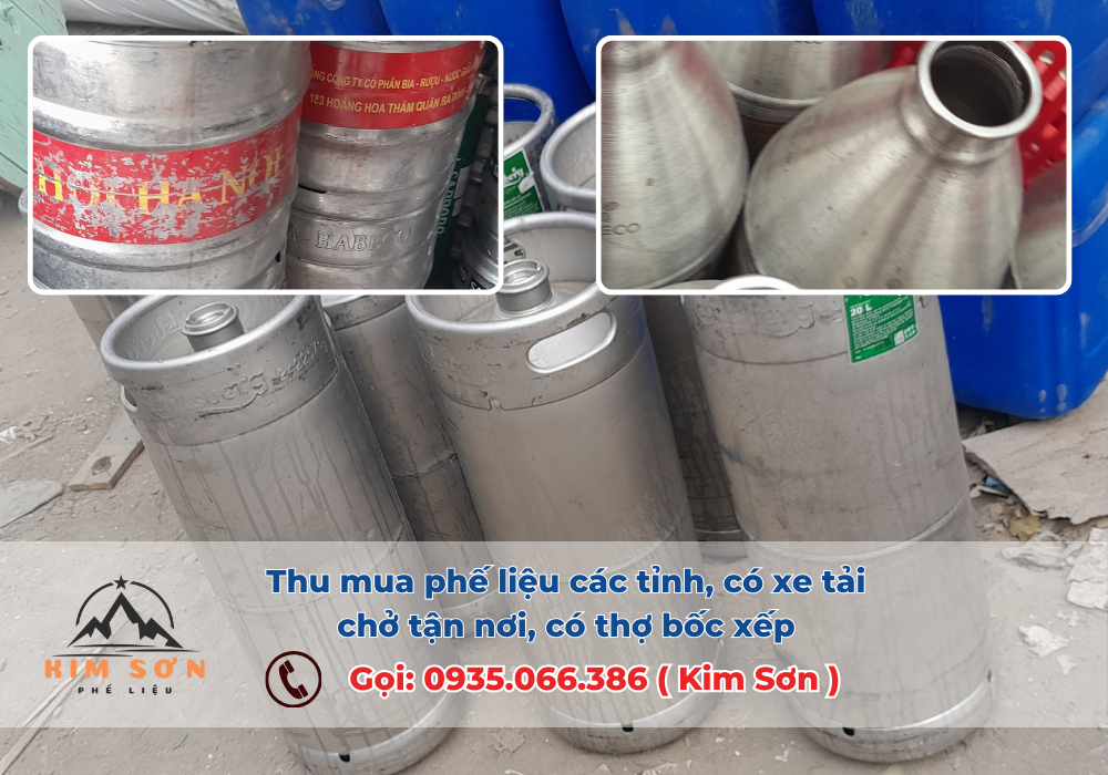 Kim Sơn mở rộng thu mua phế liệu sản xuất tại Liên Thành Phát