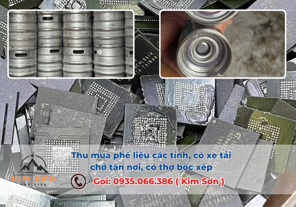 Kim Sơn mở rộng thu mua phế liệu sản xuất tại Liên Thành Phát