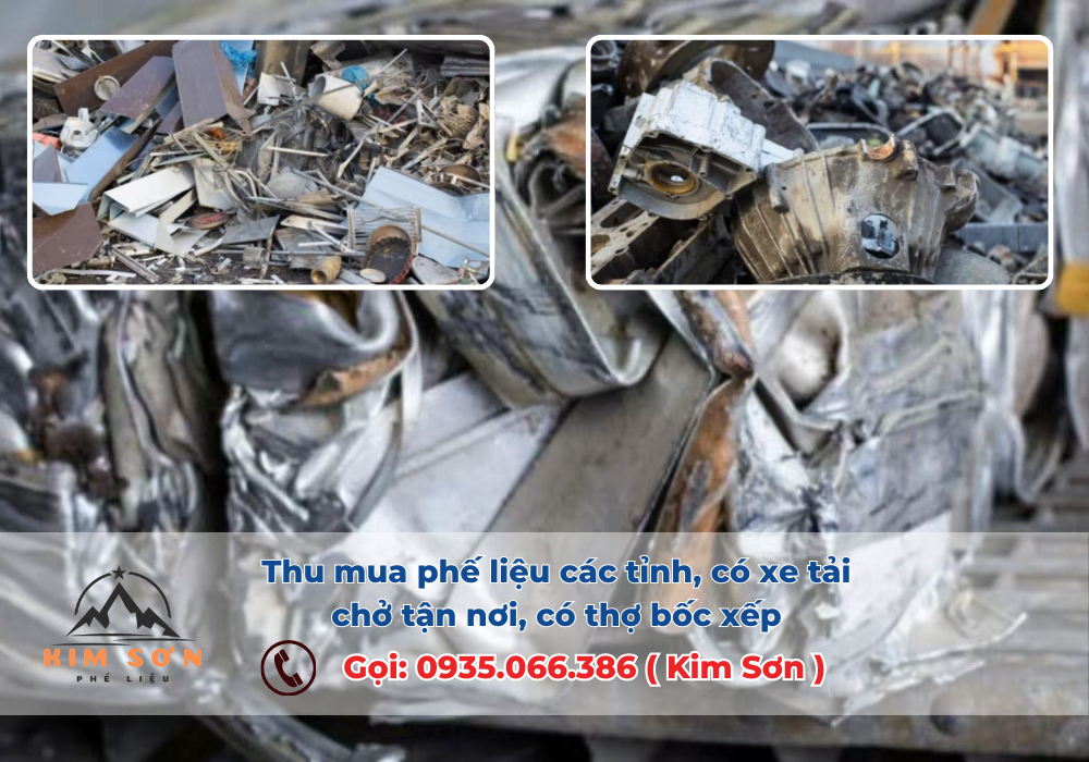 Ngọc Tùng hợp tác cùng Kim Sơn trong thu mua phế liệu sắt thép