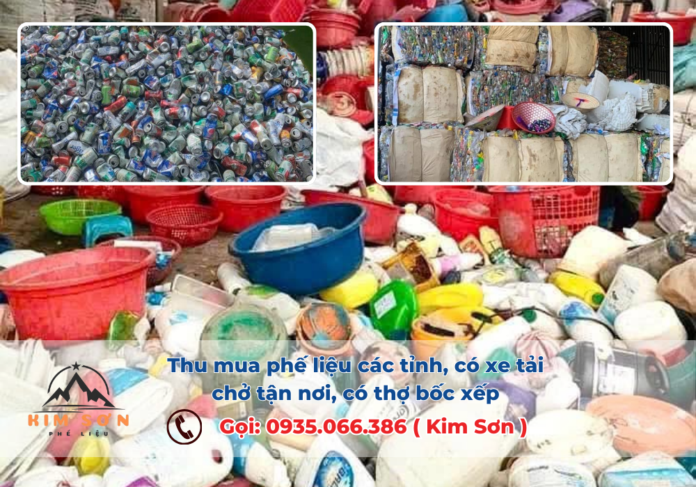 Kim Sơn cùng Visingpack thu mua phế liệu bao bì giấy và nhựa