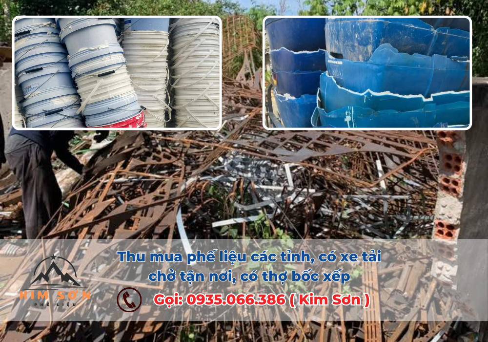 Thu mua phế liệu công trình tại khu công nghiệp An Hạ, Bình Chánh