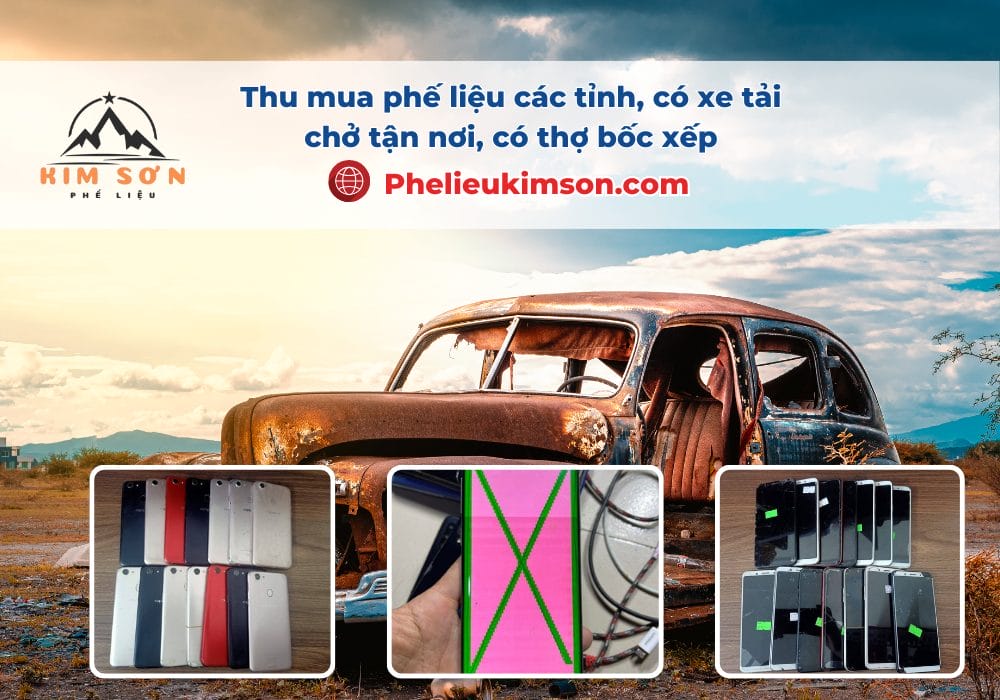 Dịch vụ thu mua phế liệu tại Bến Tre – Giá cao, nhanh chóng, uy tín